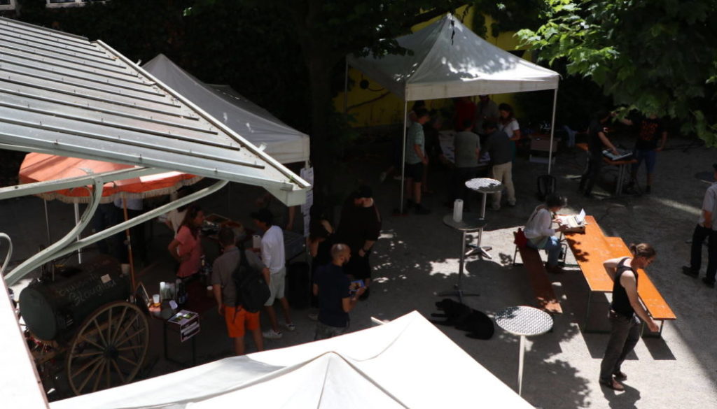 Ambiance - Fête des 10 ans d'itopie informatique à Genève le 4 juin 2022