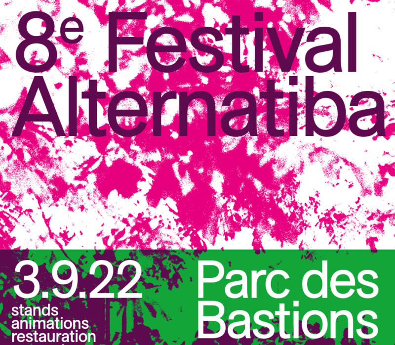 Affiche du 8ème festival Alternatiba