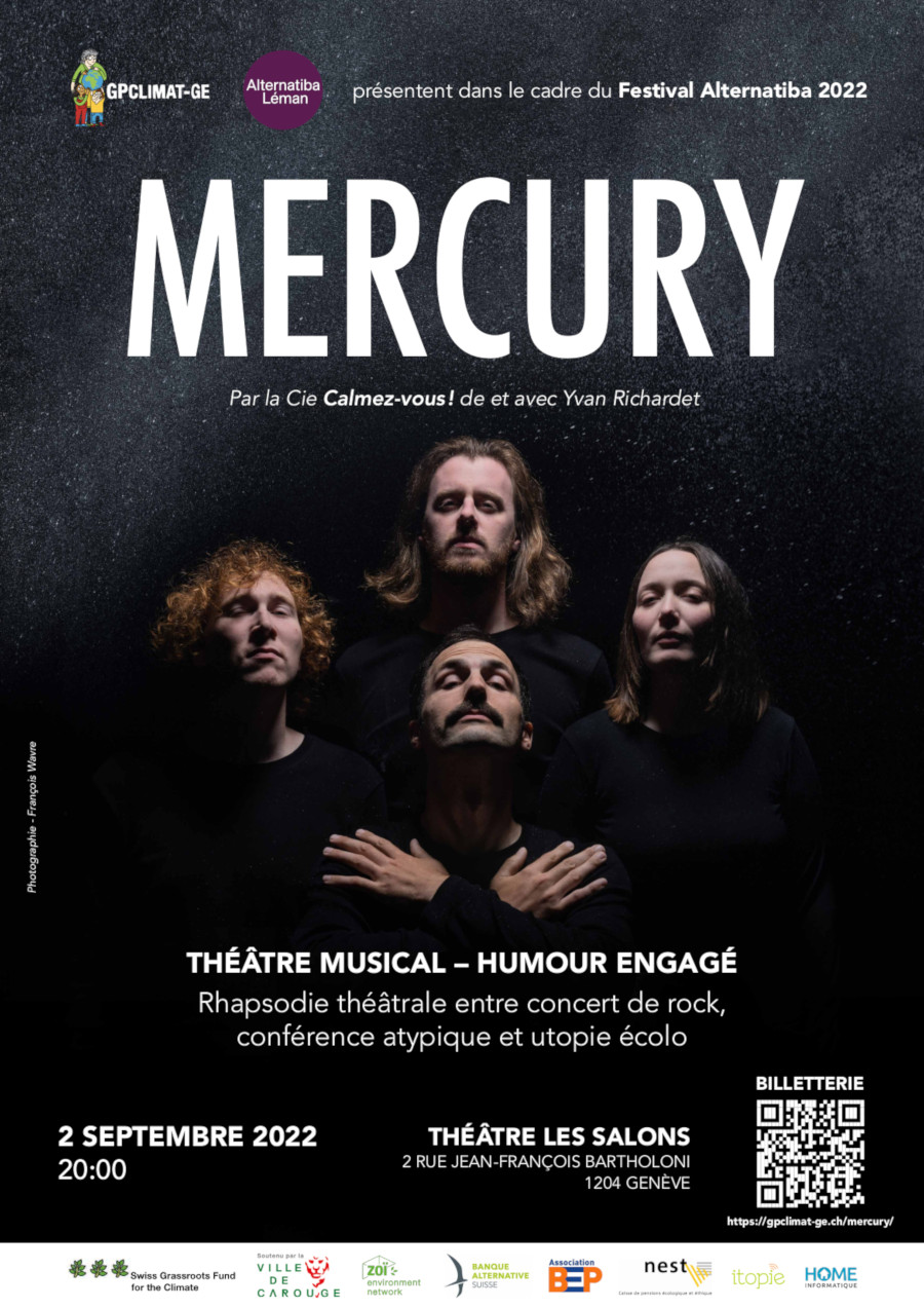 Affiche "Mercury" le 2 septembre 2022