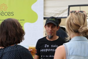 Promotion d’une informatique soutenable - Stand d’itopie à Alternatiba Léman 2022 aux Bastions