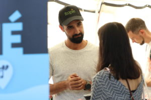 Promotion d’une informatique soutenable - Stand d’itopie à Alternatiba Léman 2022 aux Bastions