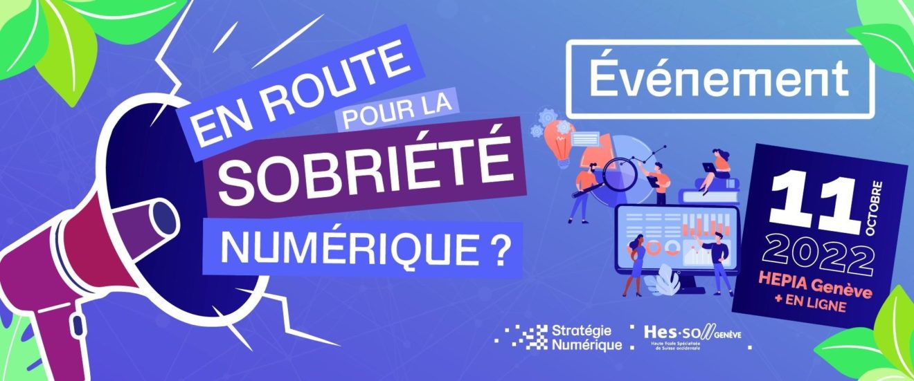 Retour sur la journée ＂Sobriété numérique＂ à HEPIA le 11 octobre